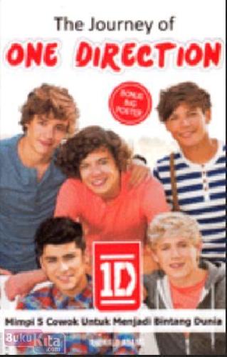 Cover Buku The Journey of One Direction