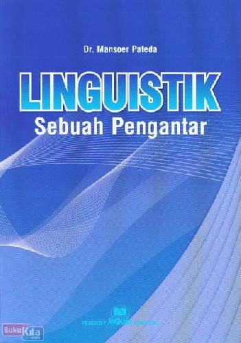 Cover Buku Linguistik Sebuah Pengantar