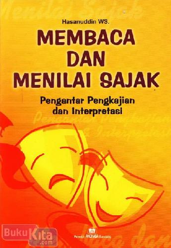 Cover Buku Membaca dan Menilai Sajak (Pengantar Pengkajian dan Interpretasi)
