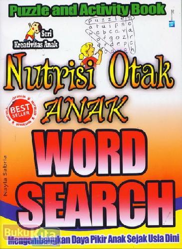 Cover Buku Nutrisi Otak Anak Word Search