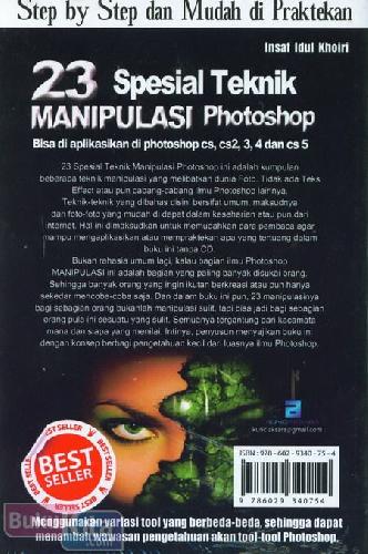 Cover Belakang Buku 23 Spesial Teknik Manipulasi Photoshop