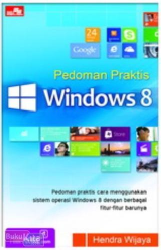 Cover Buku Pedoman Praktis Windows 8