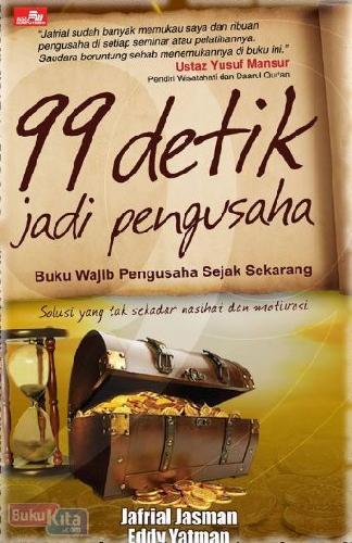Cover Buku 99 Detik Jadi Pengusaha Edisi Revisi