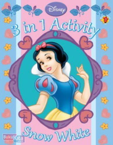 Cover Buku 3 in 1 Activity : Snow White