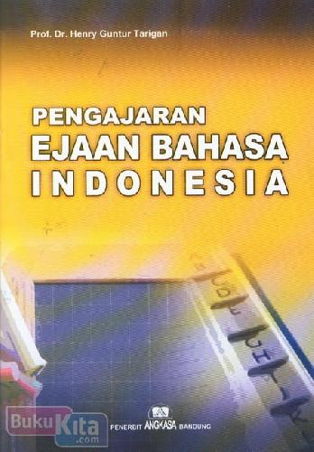 Cover Buku Pengajaran Ejaan Bahasa Indonesia