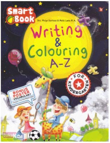 Cover Buku Smart Book Writing & Coluring A-Z For Kindergarten
