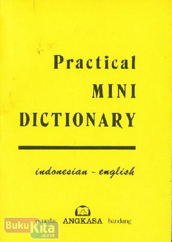 Cover Buku Practical Mini Dictionary Indonesia - English