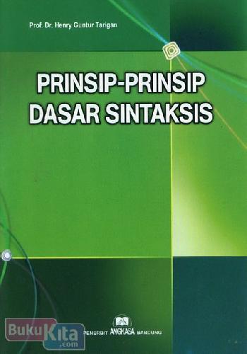 Cover Buku Prinsip-Prinsip Dasar Sintaksis