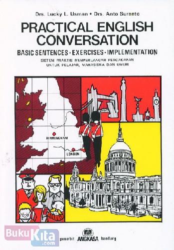 Cover Buku Practical English Conversation (Basic Sentences - Exercises - Implementation)