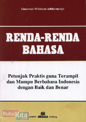 Cover Buku Renda-Renda Bahasa