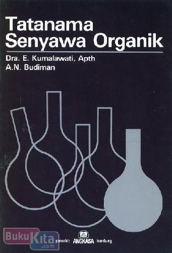 Cover Buku Tatanama Senyawa Organik