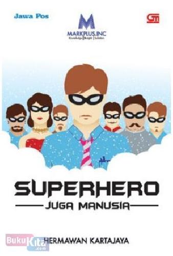 Cover Buku Superhero Juga Manusia