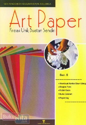 Cover Buku Art Paper : Kreasi Unik Buatan Sendiri