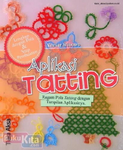 Cover Buku Aplikasi Tatting : Ragam Pola Tatting dengan Tampilan Aplikasinya
