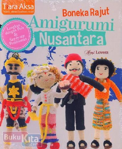 Cover Buku Boneka Rajut Amigurumi Nusantara