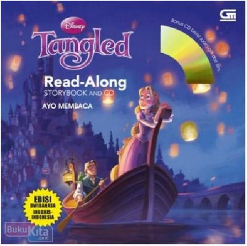 Cover Buku Tangled : Read-Along Storybook and CD