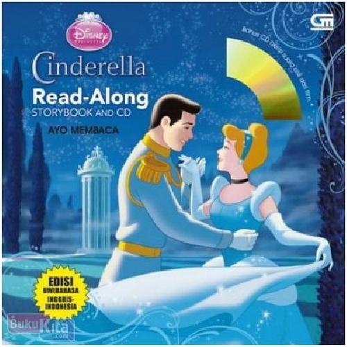 Cover Buku Cinderella : Read-Along Storybook and CD - Ayo Membaca