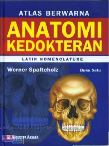 Cover Buku ATLAS BERWARNA ANATOMI KEDOKTERAN VOL. 1