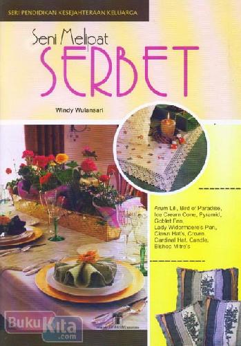 Cover Buku Seni Melipat Serbet