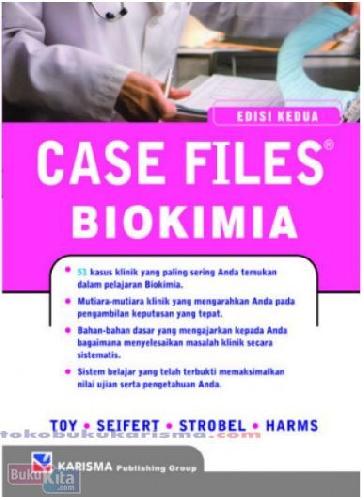 Cover Buku CASE FILE BIOKIMIA EDISI KEDUA