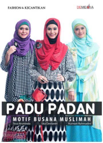 Cover Buku Padu Padan Motif Busana Muslimah