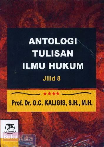 Cover Buku Antologi Tulisan Ilmu Hukum Jilid 8