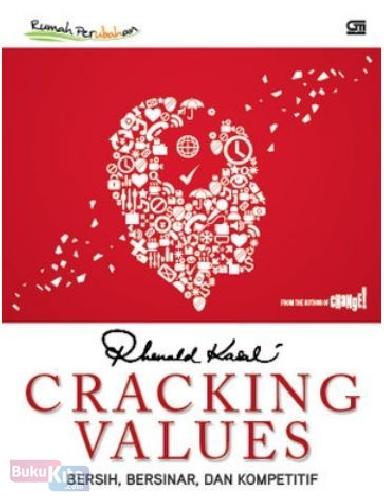 Cover Buku Cracking Values : Bersih, Bersinar, dan Kompetitif