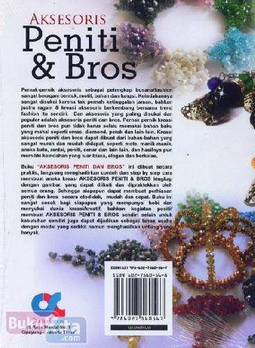 Cover Belakang Buku Aksesoris Peniti & Bros (Full Color)