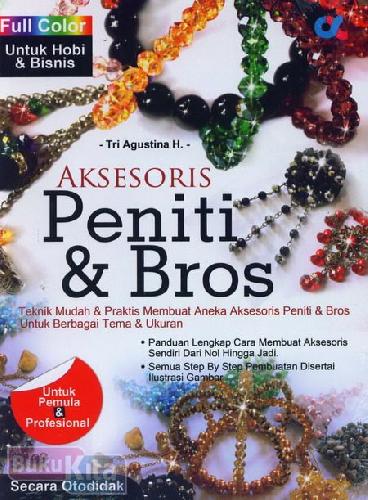 Cover Buku Aksesoris Peniti & Bros (Full Color)