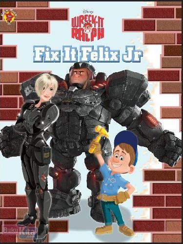 Cover Buku Aktivitas & Mewarnai Wreck It Ralph : Fix-It Felix Jr
