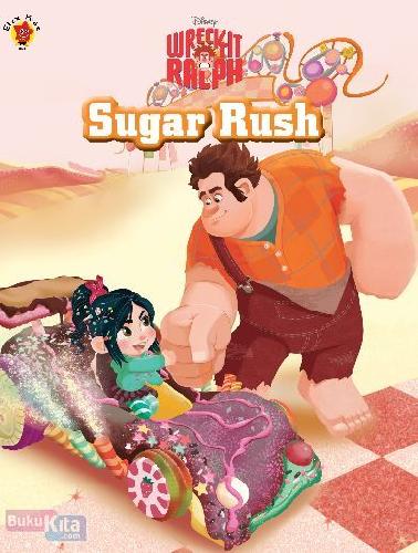 Cover Buku Aktivitas & Mewarnai Wreck It Ralph : Sugar Rush