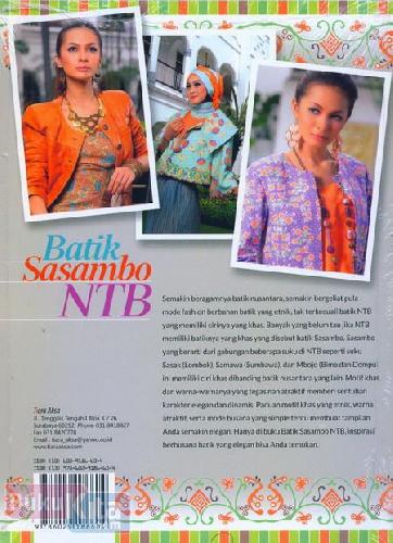 Cover Belakang Buku Batik Sasambo NTB