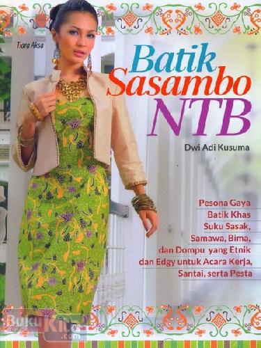 Cover Buku Batik Sasambo NTB