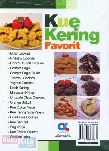 Cover Kue Kering Favorit (Full Color)