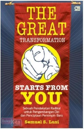 Cover Buku The Great Transformation Starts from you