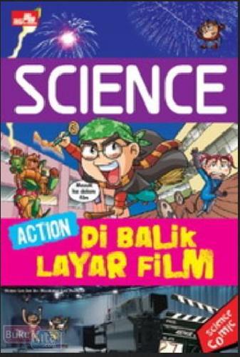Cover Buku Science Series - Action Di Balik Layar Film