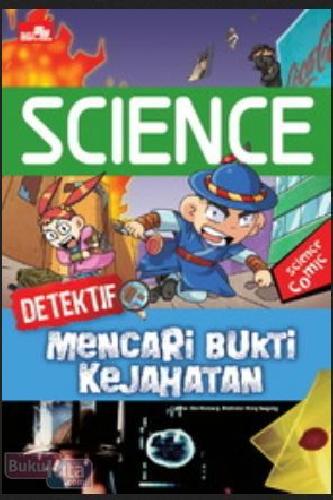 Cover Buku Science Series - Detektif Mencari Bukti Kejahatan