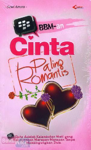 Cover Buku BBM-an Cinta Paling Romantis