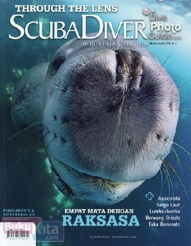 Cover Buku Majalah Scuba Diver Australasia |Indonesan Edition #08 - 2012