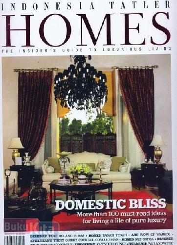 Cover Buku Majalah Indonesia Tatler Homes #07 | Desember 2012