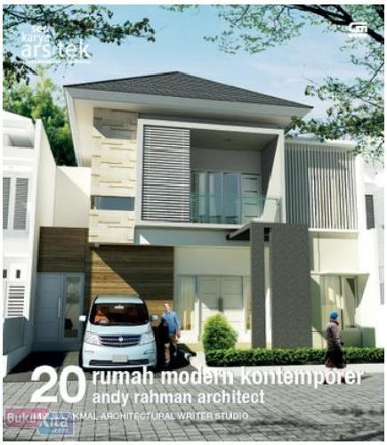 Cover Buku Seri Karya Arsitek : 20 Rumah Modern Kontemporer Andy Rahman