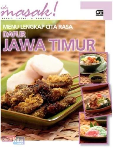Cover Buku Menu Lengkap Cita Rasa : Dapur Jawa Timur