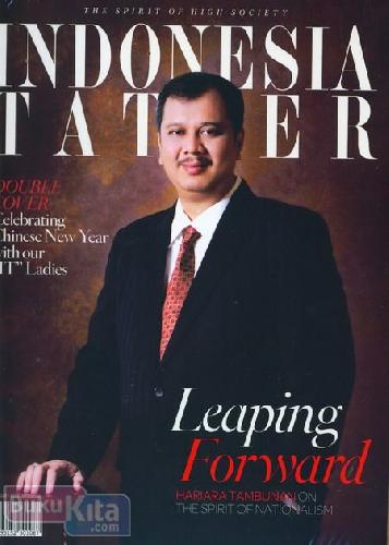 Cover Buku Majalah Indonesia Tatler #01 - January 2013