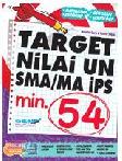 Target Nilai UN SMA/MA IPS Minmal 54