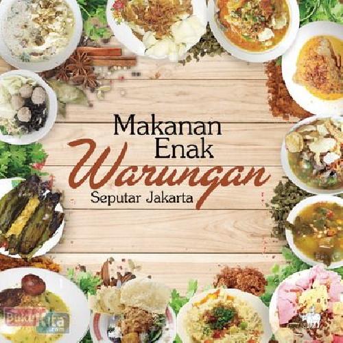 Cover Buku Makanan Enak Warungan Seputar Jakarta (fullcolor)