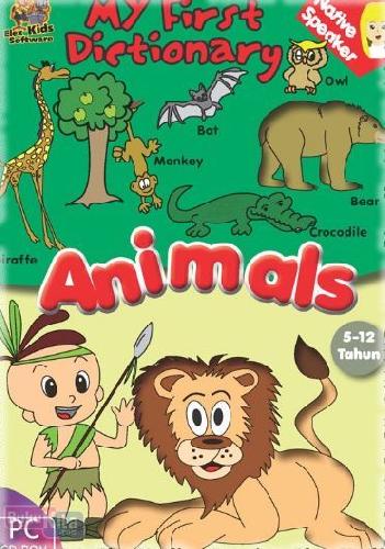 Cover Buku My First Dictionary - Animals Native Speaker