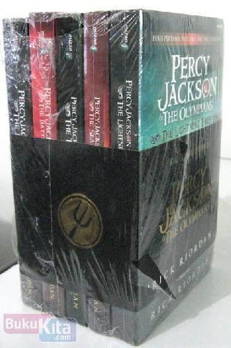 Cover Buku Boxset The Complete Series Percy Jackson The Olympians