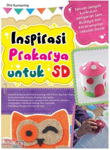 Cover Buku Inspirasi Prakarya untuk SD