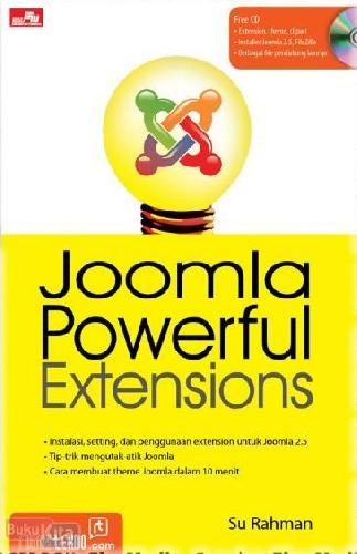Cover Buku Joomla Powerful Extensions