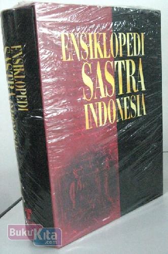 Cover Depan Buku Ensiklopedi Sastra Indonesia HC